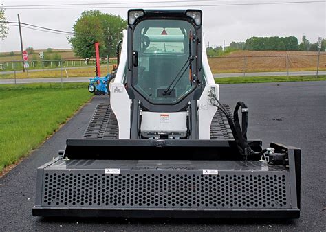 hay rake for skid steer|best skid steer power rake.